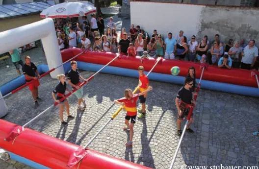Beim Riesenwuzzler Turnier