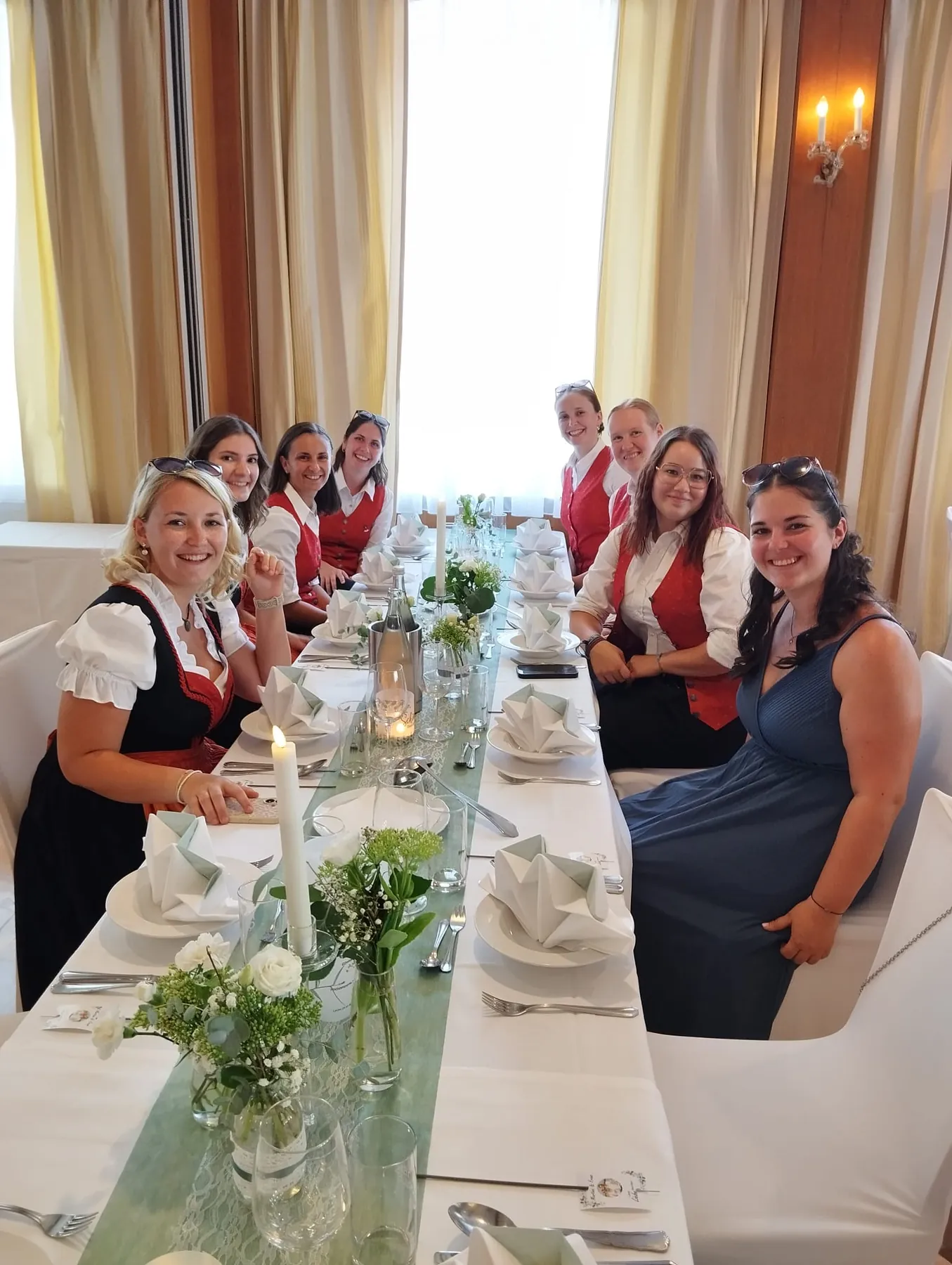 Am Abend im Gasthaus Kappl in Biberbach